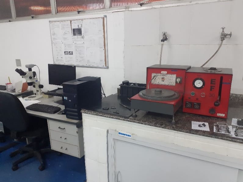 ENSAIOS MACROGRÁFICO